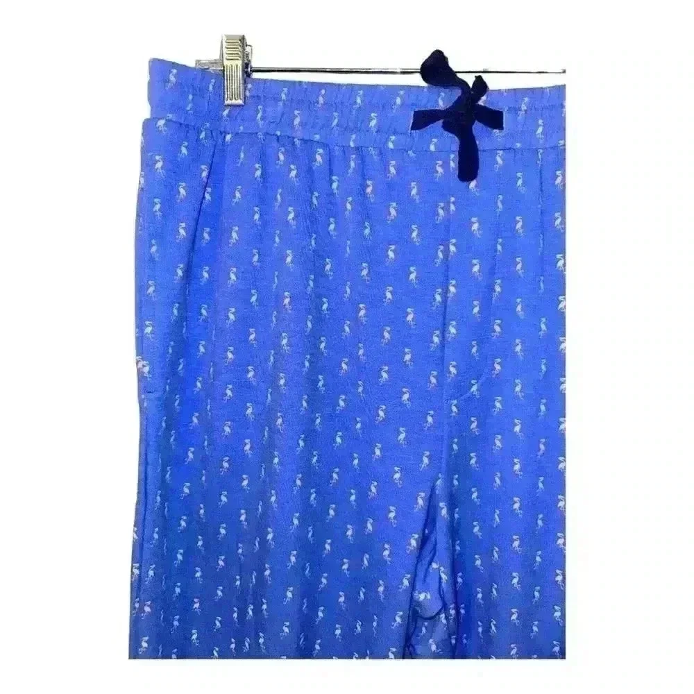 Club Room Men's Lightweight Flamingo Jogger Pajama Pants,‎ Mens XL